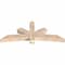 Ekena Millwork Alberta Smooth Timber Gable Bracket, Douglas Fir, 72"W x 30"H x 5 1/2"D x 5 1/2"F, 10/12 Pitch GBW072X30X0606ALB00SDF - alternate 2